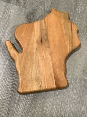 Wisconsin Shaped Charcuterie Cheese Board
